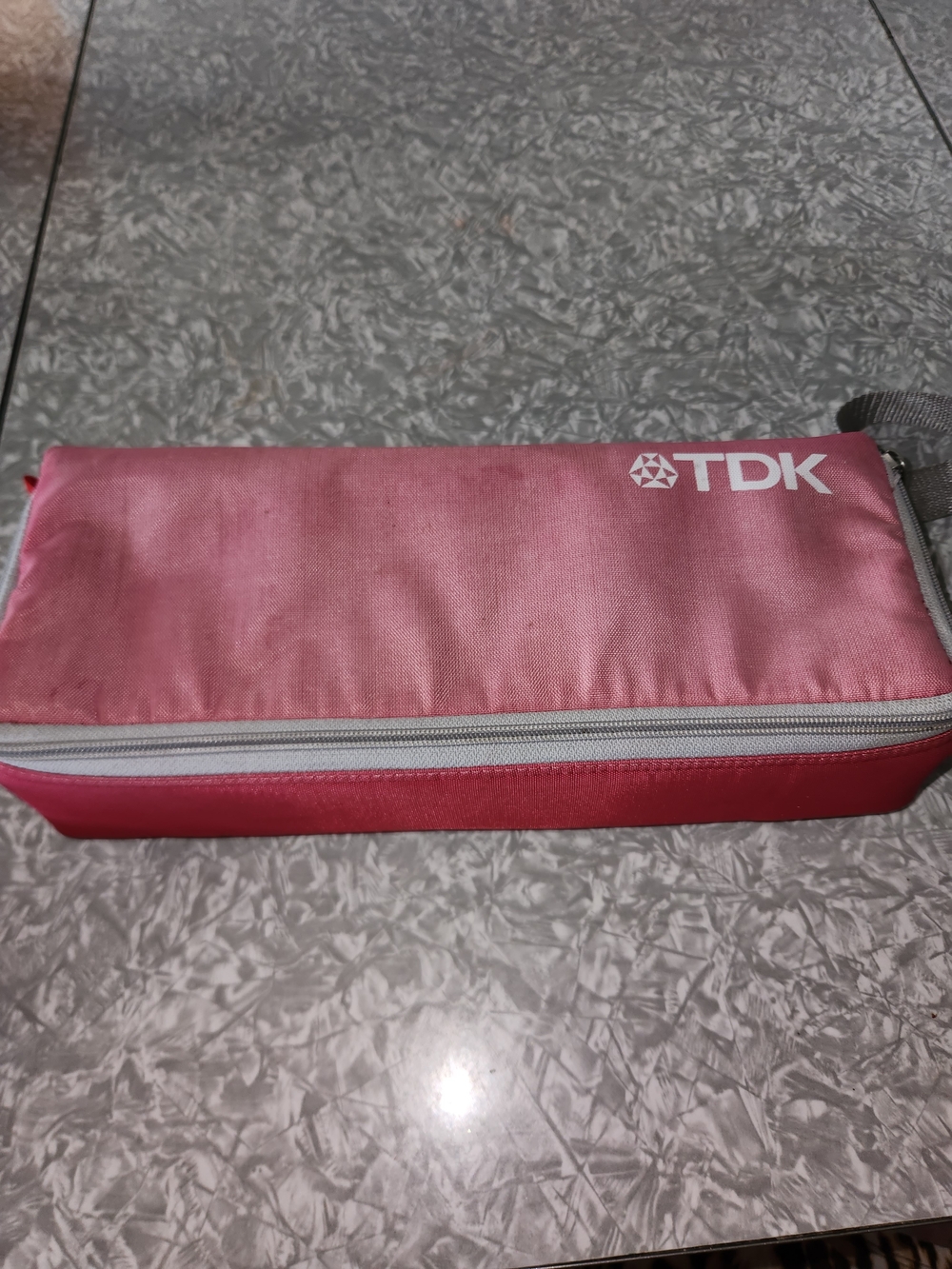 TDK Pink Cassette Case